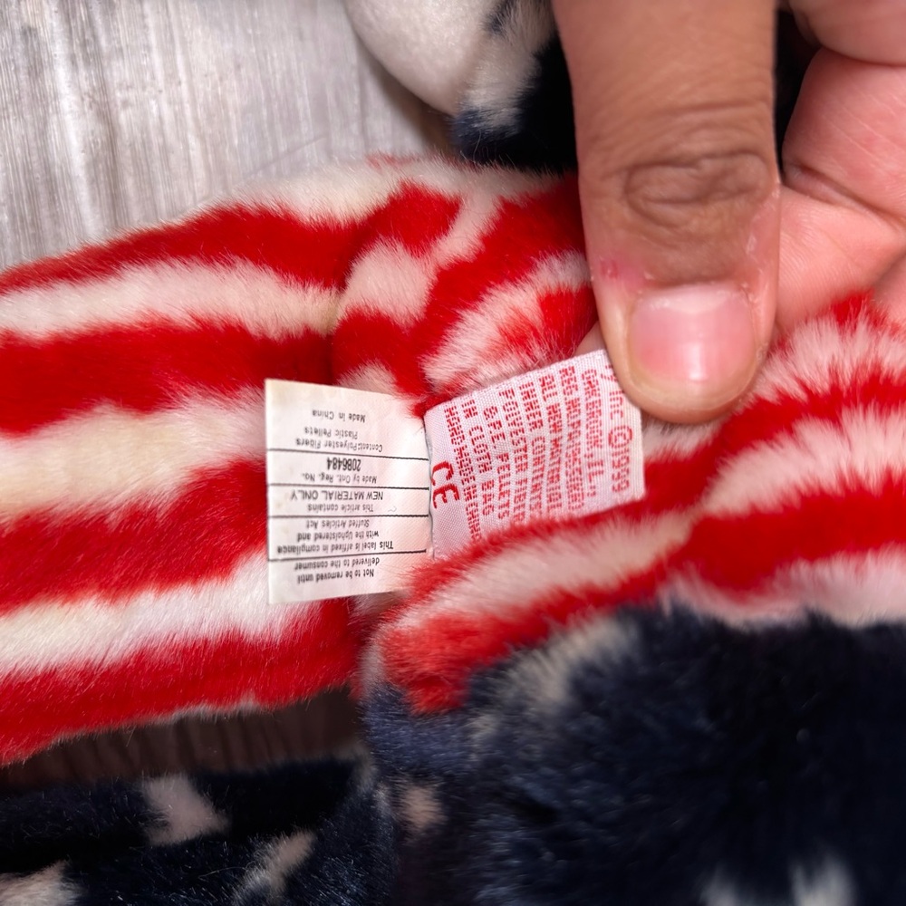 TY Beanie Babies Spangle Set of 2 Vintage Stars and‎ Stripes Bears - Picture 9 of 16